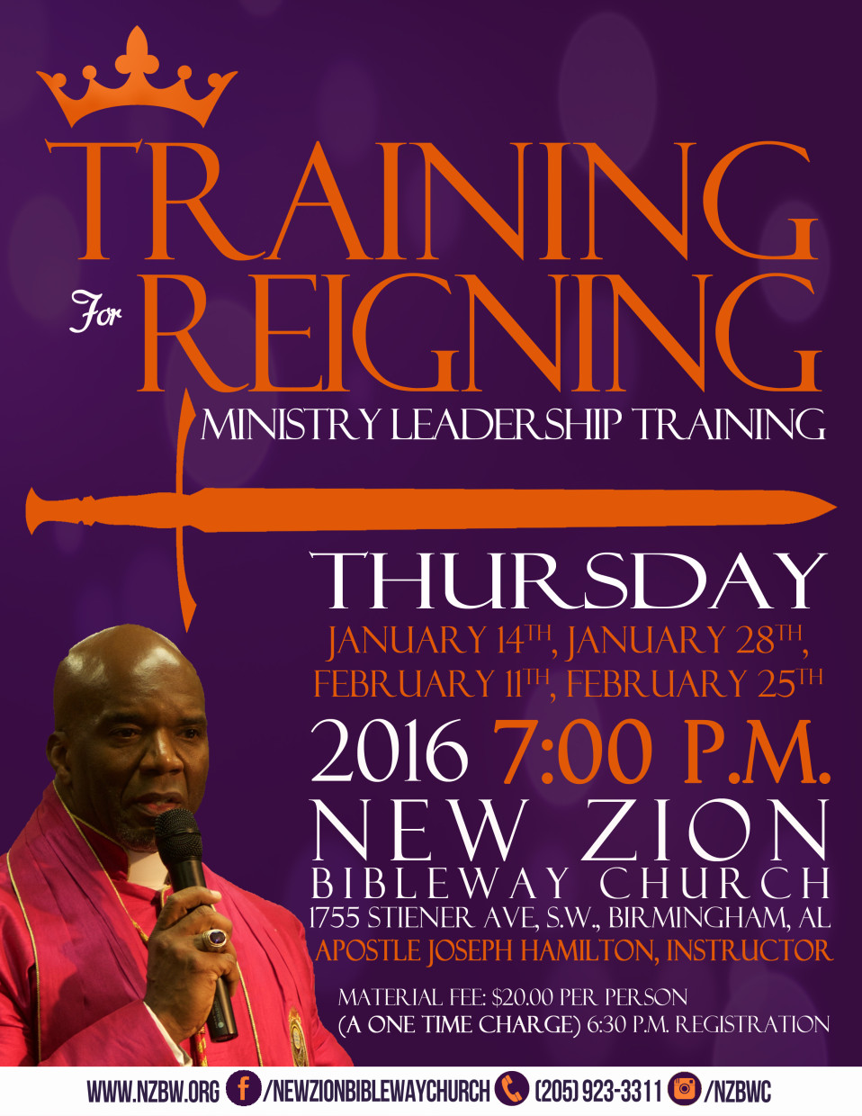 Training for Reigning – Zion Church